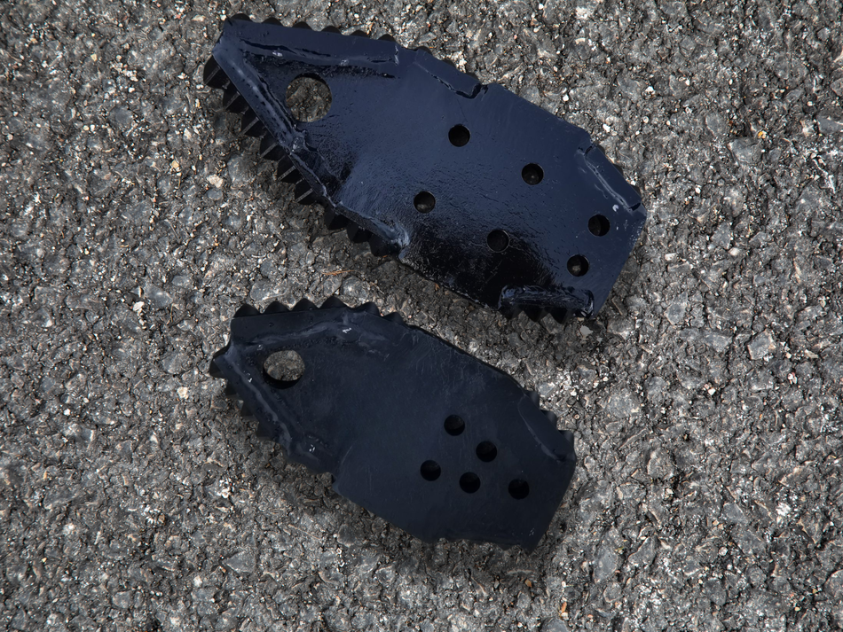 Steuerplatte Ditch Witch croco Zahnbesatz (taper tuff) Bodenklasse 2 - 4